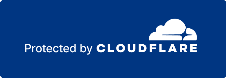 CloudFlare web badge